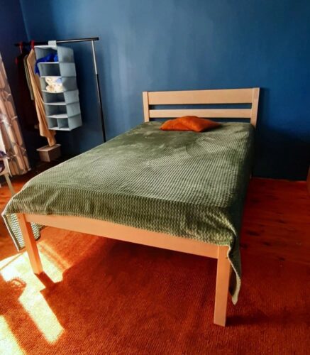 Высокая кровать из массива 90x200 photo review